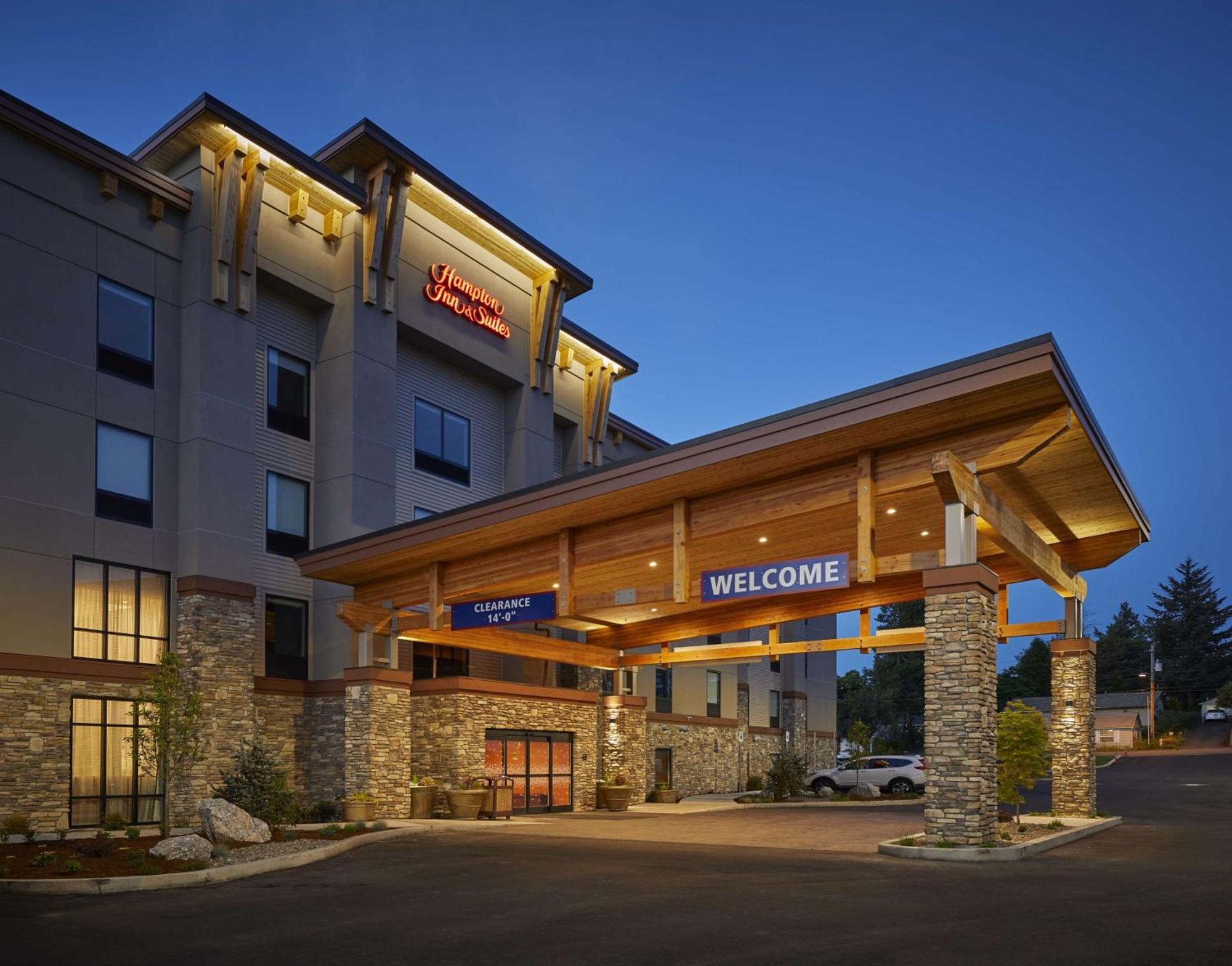 Hampton Inn & Suites Roseburg Buitenkant foto